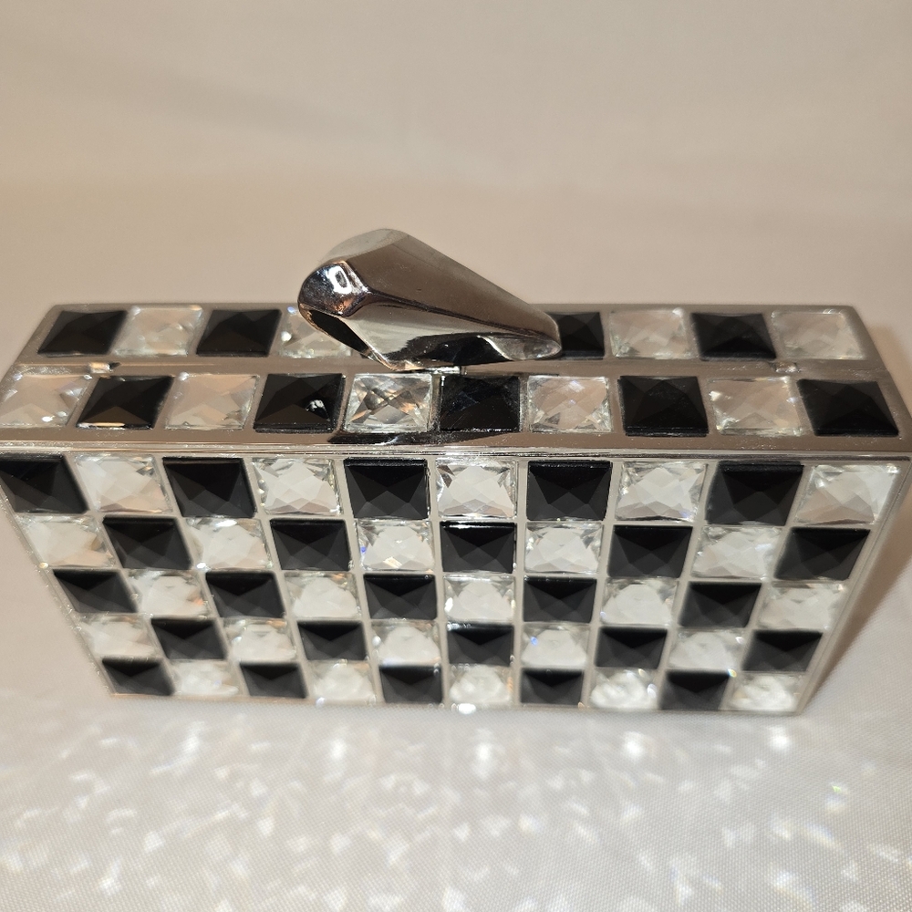 Rare IN'S rhinestone clutch